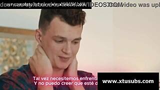 Blonde latina milf with big ass takes monster cock for creampie in petite neighbor taboo