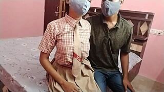 18 Year Student Real Desi Virgin Teen Indian Girl Experiences First Time Sex With Big Boobs And Doggystyle Fucking