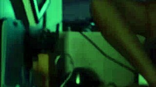 Velvet Rain 23 gets pounded hard from behind with a huge cucumber but ends up dripping squirt everywhere