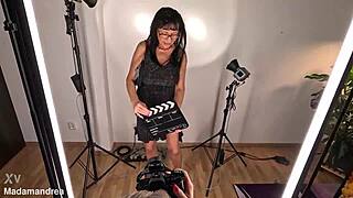 Funny preparation for our first shooting