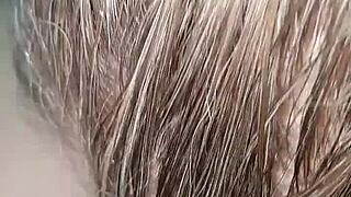 Milf cumming hard and squirting during intense session with hard fat tool in arse and pussy