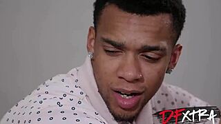 Hey, check out this busty cougar seducing a cheating stud with massive cock for deepthroat and riding