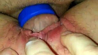 Bradhasabigbadhardcock is licking wet pussy then fingering and fucking horny milf in close up