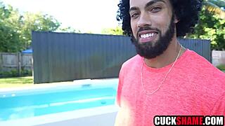 Cuck husband surprises wife reyna delacruz with hot guy for intense outdoor sex session