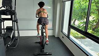 gym workout next one will be naked?