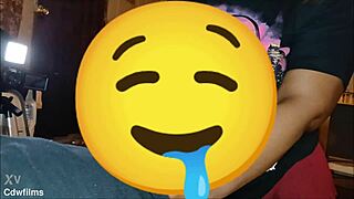 big booty brown skin girl sucks dick deepthroat style making cum flow effortlessly with dirty talk and wet slurps