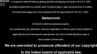 Blonde babe Kayla Green with big tits delivers tattooed blowjob in stockings.