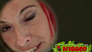 Naughty redhead milf Tania Teen fucks first black guy with deepthroat and doggystyle