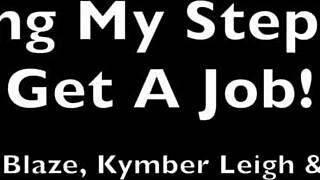 Stepmom and stepsister fuck stepbrother with blowjob deepthroat cowgirl riding doggystyle and get double facials 😈🍆💦