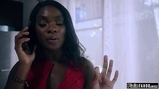 i caught my submissive wife and ebony bff in domination fetish gear for rough 3some spitting