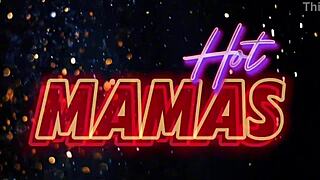 Three guys banging naughty fat milf in wild group fuck