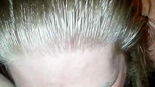 Bradhasabigbadhardcock is licking wet pussy then fingering and fucking horny milf in close up