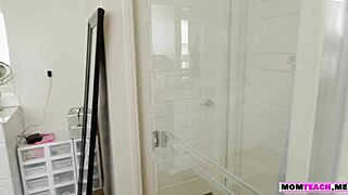 How does milf lexi luna give her stepson a titty fuck and blowjob in early morning?