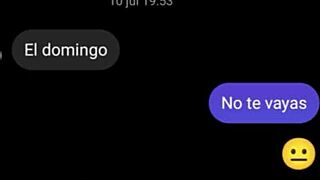 la madura venezolana no encontró trabajo y se tuvo que regresar a su país