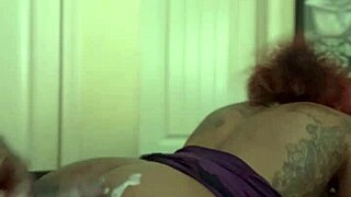 Amateur couple does intense hair pulling backshots bent over with huge cumload anywhere.