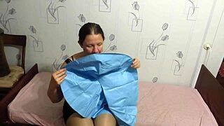 milf looner inflates beach circle with blow fetish in pantyhose and heels