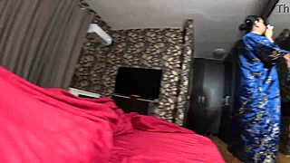 slutty geisha sucks cock and plays with cum!