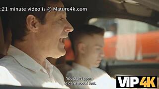 VIP4K Vengeful Vibes with Brunette Cougar Cheating in Doggystyle Blowjob and Seduction Sex