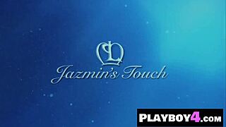 Jazmin Cherishes Emotional Lesbian Massage Leading to Passionate Kissing with Partner