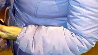 Curvy Mature Milf with Huge Big Ass in Red Thong Flashing Outdoors on the Street Showing Natural Tits