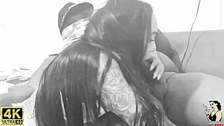 Trailer Shows Fan Reaching Orgasm From Tattooed Redhead Paty Angel Blowjob