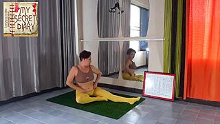 hey, dive into this compilation of nudist barbershop scenes with a nude lady hairdresser in an apron making the client strip naked for barber l4 vibes