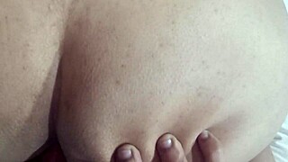 Brazilian milf hints at black blowjob leading to creampie orgasm