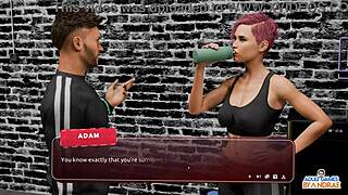 ep2 flirty emma works out in gym with yoga moves - sex coach hot yoga