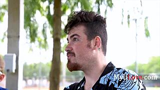 slim thick blonde milf takes a victory shower before riding that hard cock