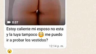 Chat con doña mary y me manda videos bailando desnuda