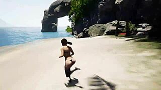 What If A Huge Rock Hard Cock Fills Lara's Belly With Sperm In 3D Hentai Gangbang?