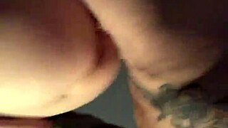 Hey, watch this quick doggystyle fuck of sexy tight blonde milf with big tits getting cumshot on ass from my nice uncut cock