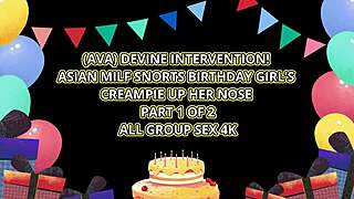 Birthday Girl Alexis Monroe Creampie Snorted By Ava Devine In Kinky Threesome