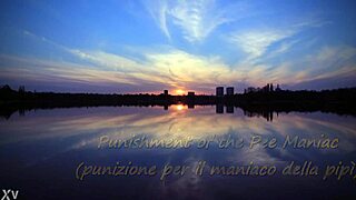 Punishment Of The Pee Maniac In Outdoor BDSM Femdom Scene. Tattoo Milf Gets Pov Golden Shower And Toilet Fetish Domination.