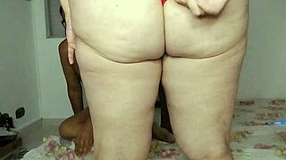 latina in lingerie uses machine until pussy fills with cream