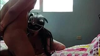 She loved getting fucked in front of the neighbors as a submissive Latina milf with a big ass who craved being watched and gaped