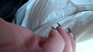 bella reese, wanna fuck your real life man at home in bedroom with fishnets lingerie and heels for gaping pussy orgasm?