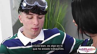 Nonobots Turn Stepmom into Ebony Sex Toy