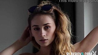 do you think this petite blonde milf model yana west from ukraine can tease you in her solo softcore session?