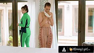 Freshly Graduated Masseuse Milf Lexi Luna Gets Close With Bella Rolland