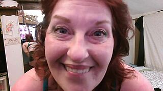 Curvy mature Dawnskye1962 strips blue bra thong fishnets with dirty talk and sweet kisses update.