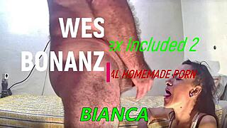 Bianca's mouth takes deep thrusts before her wet pussy swallows cum.