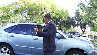 Cougar Wife's Cheating Interracial Quickie With Big Black Cock Stranger