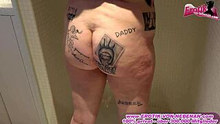 German Chubby Girlfriend Gets Fucked In The Shower