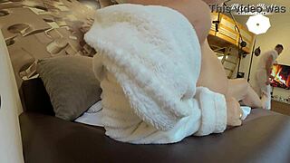 BBW Granny Babet's Pussy Gets Pounded Hard In Behind The Scenes Action