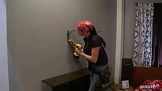 Big Natural Tits Cougar Working Girl Seduces Virgin Guy For First Fuck At Home