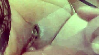 I play with my mature neighbors big pussy using huge dildo til she squirts cum in spurts