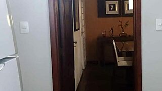 I devoured the hot blonde mom of my best friend in quick anal fucking and orgasm. The Brazilian milf spread her big ass for homemade licking and deepthroat action.