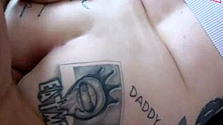 Oh man, this chubby German girlfriend with glasses gets fucked hard while playing Xbox!