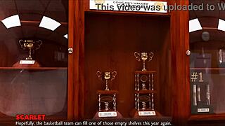 Nerdy college girl flashes tight pussy